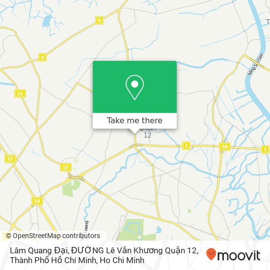 Lâm Quang Đại, ĐƯỜNG Lê Văn Khương Quận 12, Thành Phố Hồ Chí Minh map