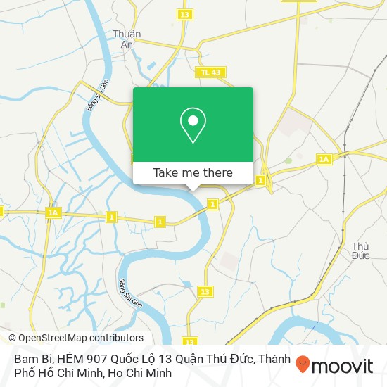 Bam Bi, HẺM 907 Quốc Lộ 13 Quận Thủ Đức, Thành Phố Hồ Chí Minh map