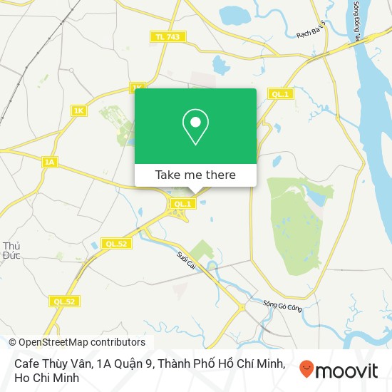 Cafe Thùy Vân, 1A Quận 9, Thành Phố Hồ Chí Minh map