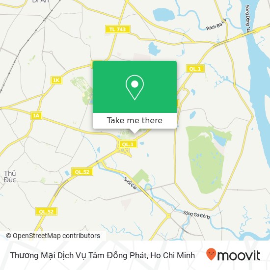 Thương Mại Dịch Vụ Tâm Đồng Phát map