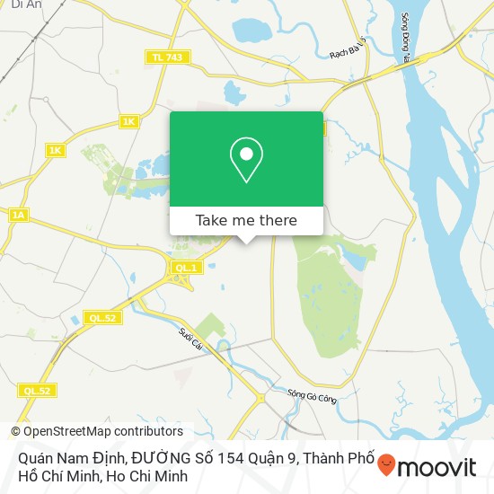 Quán Nam Định, ĐƯỜNG Số 154 Quận 9, Thành Phố Hồ Chí Minh map