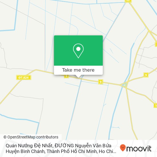 Quán Nướng Đệ Nhất, ĐƯỜNG Nguyễn Văn Bứa Huyện Bình Chánh, Thành Phố Hồ Chí Minh map