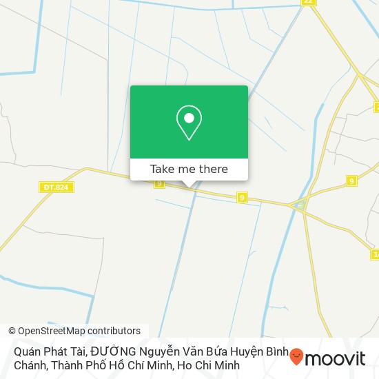 Quán Phát Tài, ĐƯỜNG Nguyễn Văn Bứa Huyện Bình Chánh, Thành Phố Hồ Chí Minh map