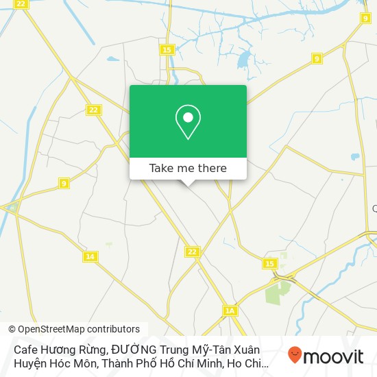Cafe Hương Rừng, ĐƯỜNG Trung Mỹ-Tân Xuân Huyện Hóc Môn, Thành Phố Hồ Chí Minh map