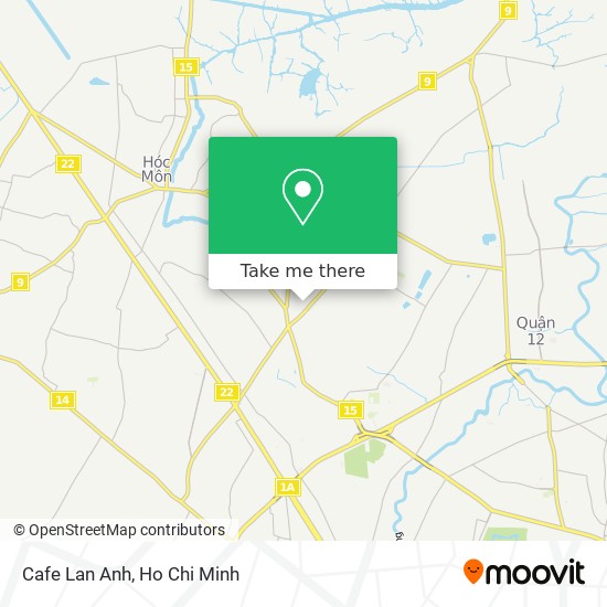 Cafe Lan Anh map