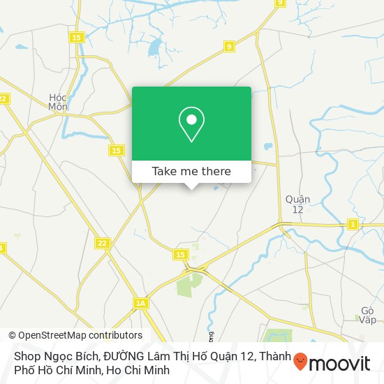Shop Ngọc Bích, ĐƯỜNG Lâm Thị Hố Quận 12, Thành Phố Hồ Chí Minh map