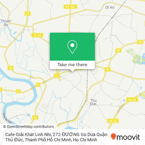 Cafe-Giải Khát Linh Nhi, 272 ĐƯỜNG Gò Dưa Quận Thủ Đức, Thành Phố Hồ Chí Minh map