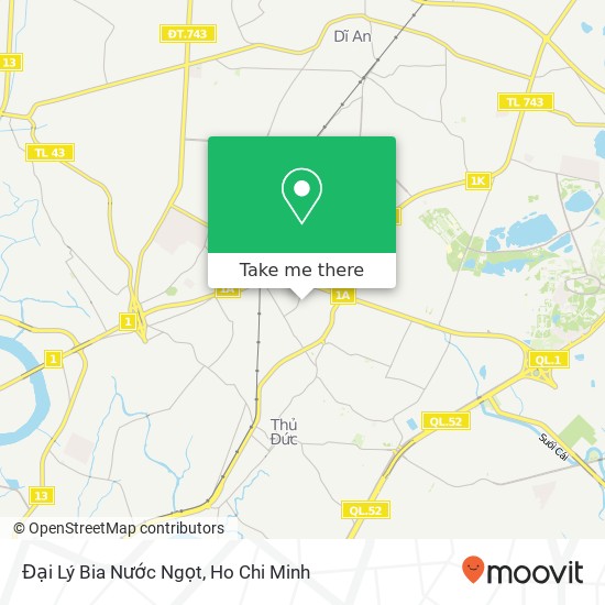 Đại Lý Bia Nước Ngọt map