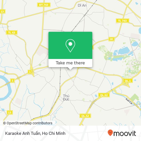 Karaoke Anh Tuấn map