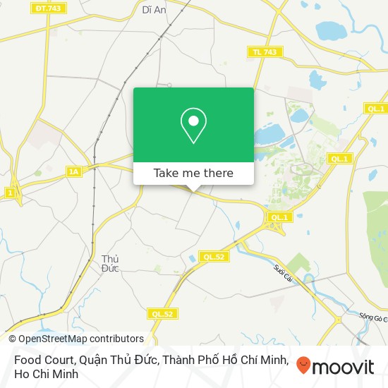 Food Court, Quận Thủ Đức, Thành Phố Hồ Chí Minh map