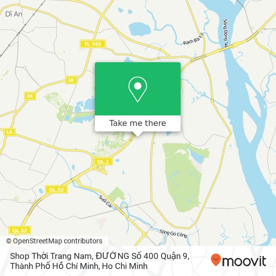Shop Thời Trang Nam, ĐƯỜNG Số 400 Quận 9, Thành Phố Hồ Chí Minh map