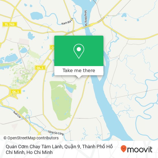 Quán Cơm Chay Tâm Lành, Quận 9, Thành Phố Hồ Chí Minh map