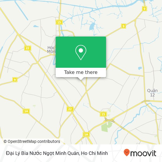 Đại Lý Bia Nước Ngọt Minh Quân map