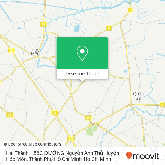 Hai Thành, 158C ĐƯỜNG Nguyễn Ảnh Thủ Huyện Hóc Môn, Thành Phố Hồ Chí Minh map