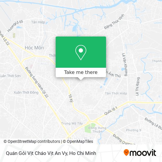 Quán Gỏi Vịt Cháo Vịt An Vy map