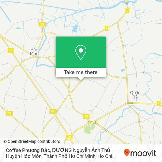 Coffee Phương Bắc, ĐƯỜNG Nguyễn Ảnh Thủ Huyện Hóc Môn, Thành Phố Hồ Chí Minh map