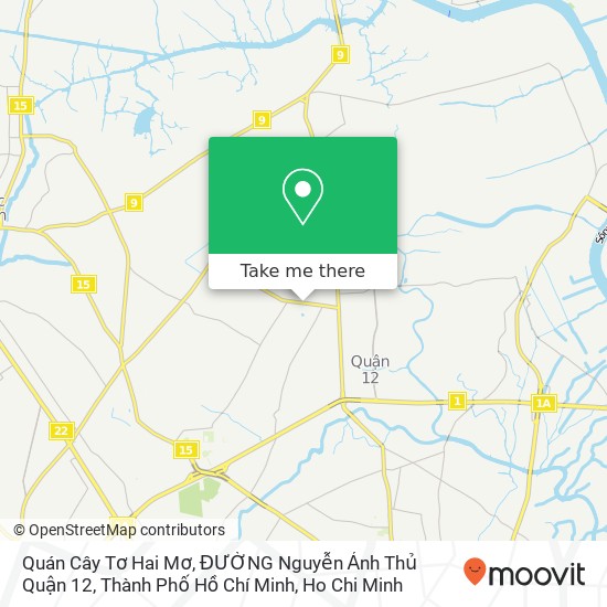 Quán Cây Tơ Hai Mơ, ĐƯỜNG Nguyễn Ảnh Thủ Quận 12, Thành Phố Hồ Chí Minh map