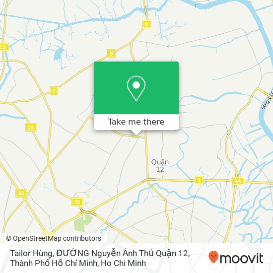 Tailor Hùng, ĐƯỜNG Nguyễn Ảnh Thủ Quận 12, Thành Phố Hồ Chí Minh map