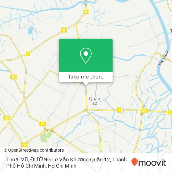 Thoại Vũ, ĐƯỜNG Lê Văn Khương Quận 12, Thành Phố Hồ Chí Minh map