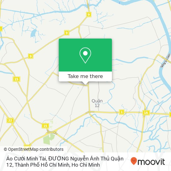 Áo Cưới Minh Tài, ĐƯỜNG Nguyễn Ảnh Thủ Quận 12, Thành Phố Hồ Chí Minh map