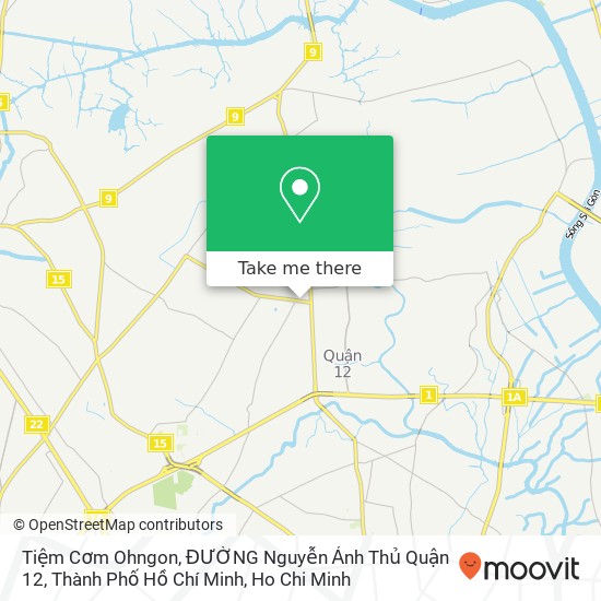 Tiệm Cơm Ohngon, ĐƯỜNG Nguyễn Ảnh Thủ Quận 12, Thành Phố Hồ Chí Minh map