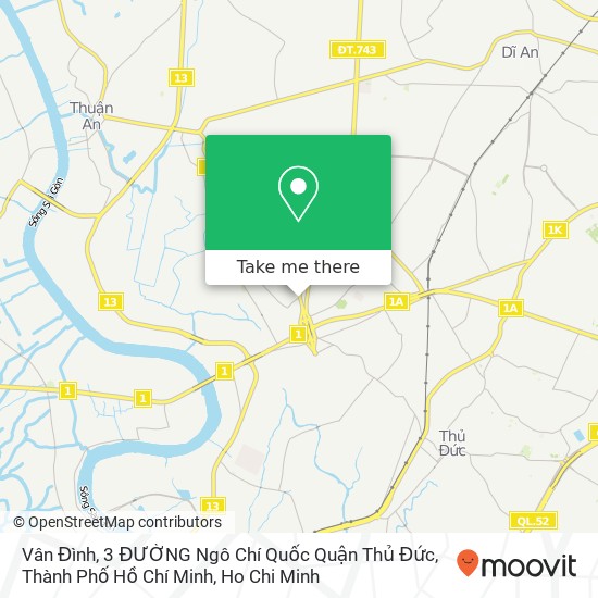 Vân Đình, 3 ĐƯỜNG Ngô Chí Quốc Quận Thủ Đức, Thành Phố Hồ Chí Minh map