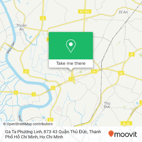 Gà Ta Phương Linh, 873 43 Quận Thủ Đức, Thành Phố Hồ Chí Minh map
