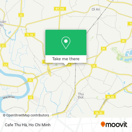 Cafe Thu Hà map