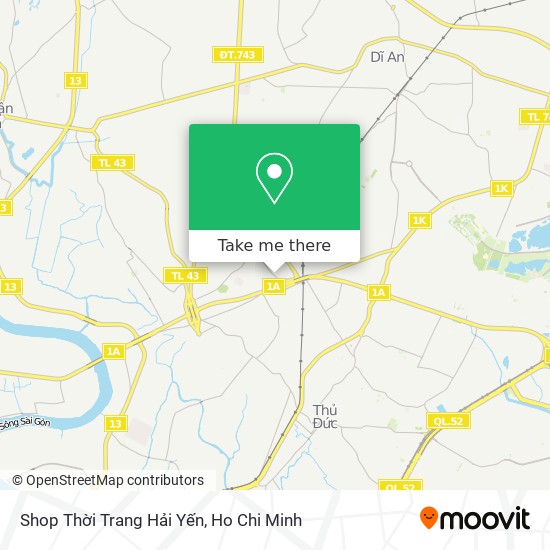 Shop Thời Trang Hải Yến map