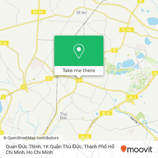 Quán Đức Thịnh, 1K Quận Thủ Đức, Thành Phố Hồ Chí Minh map