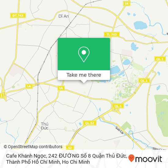 Cafe Khánh Ngọc, 242 ĐƯỜNG Số 8 Quận Thủ Đức, Thành Phố Hồ Chí Minh map