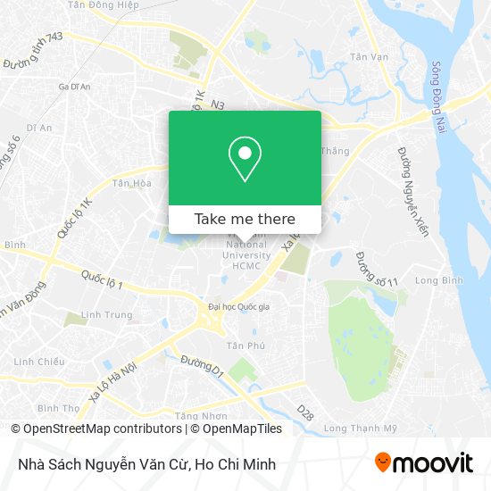 Nhà Sách Nguyễn Văn Cừ map