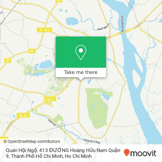 Quán Hội Ngộ, 413 ĐƯỜNG Hoàng Hữu Nam Quận 9, Thành Phố Hồ Chí Minh map