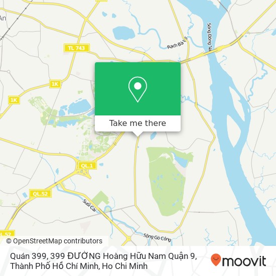 Quán 399, 399 ĐƯỜNG Hoàng Hữu Nam Quận 9, Thành Phố Hồ Chí Minh map