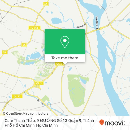 Cafe Thanh Thảo, 9 ĐƯỜNG Số 13 Quận 9, Thành Phố Hồ Chí Minh map