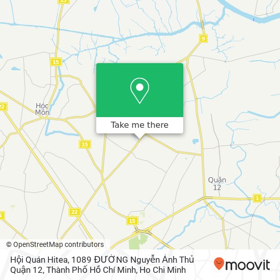 Hội Quán Hitea, 1089 ĐƯỜNG Nguyễn Ảnh Thủ Quận 12, Thành Phố Hồ Chí Minh map