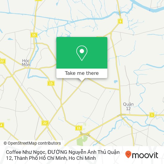 Coffee Như Ngọc, ĐƯỜNG Nguyễn Ảnh Thủ Quận 12, Thành Phố Hồ Chí Minh map