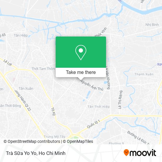 Trà Sữa Yo Yo map