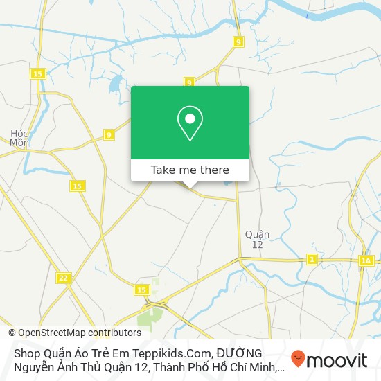Shop Quần Áo Trẻ Em Teppikids.Com, ĐƯỜNG Nguyễn Ảnh Thủ Quận 12, Thành Phố Hồ Chí Minh map
