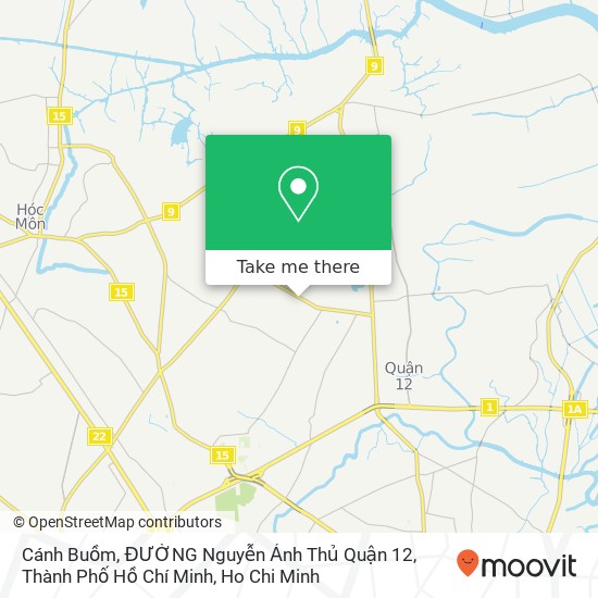 Cánh Buồm, ĐƯỜNG Nguyễn Ảnh Thủ Quận 12, Thành Phố Hồ Chí Minh map
