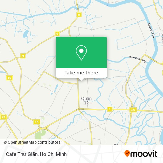 Cafe Thư Giãn map
