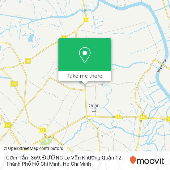 Cơm Tấm 369, ĐƯỜNG Lê Văn Khương Quận 12, Thành Phố Hồ Chí Minh map