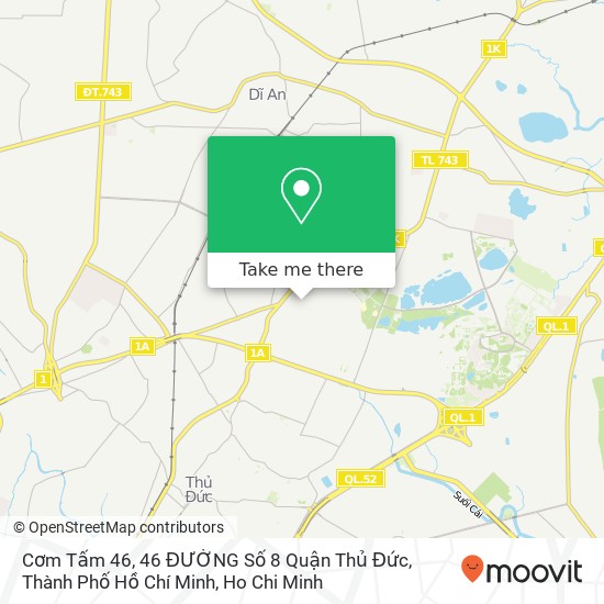 Cơm Tấm 46, 46 ĐƯỜNG Số 8 Quận Thủ Đức, Thành Phố Hồ Chí Minh map