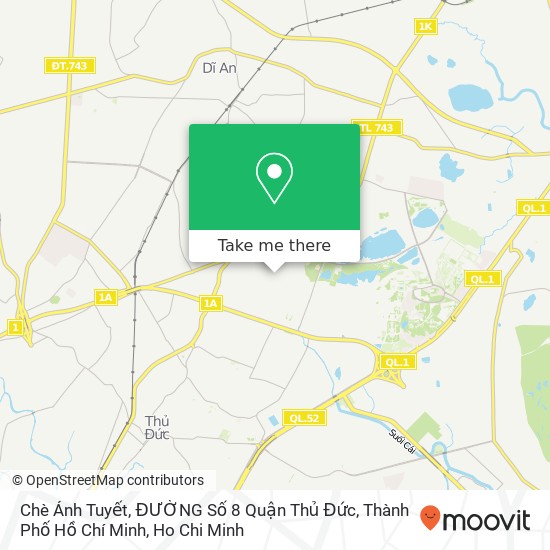 Chè Ánh Tuyết, ĐƯỜNG Số 8 Quận Thủ Đức, Thành Phố Hồ Chí Minh map