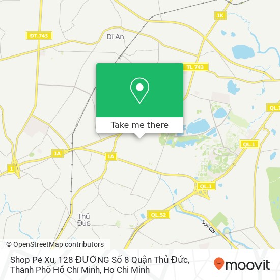 Shop Pé Xu, 128 ĐƯỜNG Số 8 Quận Thủ Đức, Thành Phố Hồ Chí Minh map