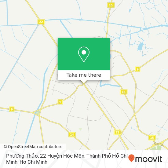 Phương Thảo, 22 Huyện Hóc Môn, Thành Phố Hồ Chí Minh map