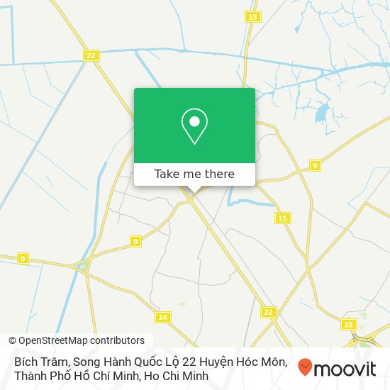 Bích Trâm, Song Hành Quốc Lộ 22 Huyện Hóc Môn, Thành Phố Hồ Chí Minh map