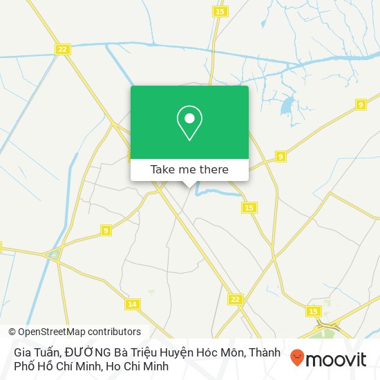 Gia Tuấn, ĐƯỜNG Bà Triệu Huyện Hóc Môn, Thành Phố Hồ Chí Minh map