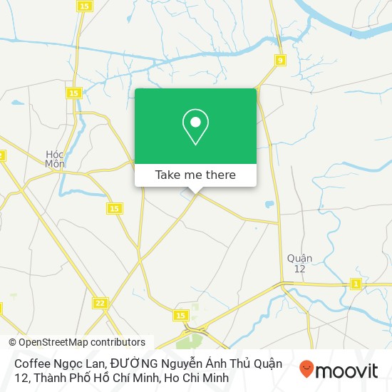 Coffee Ngọc Lan, ĐƯỜNG Nguyễn Ảnh Thủ Quận 12, Thành Phố Hồ Chí Minh map