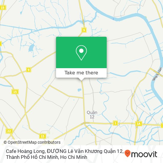 Cafe Hoàng Long, ĐƯỜNG Lê Văn Khương Quận 12, Thành Phố Hồ Chí Minh map
